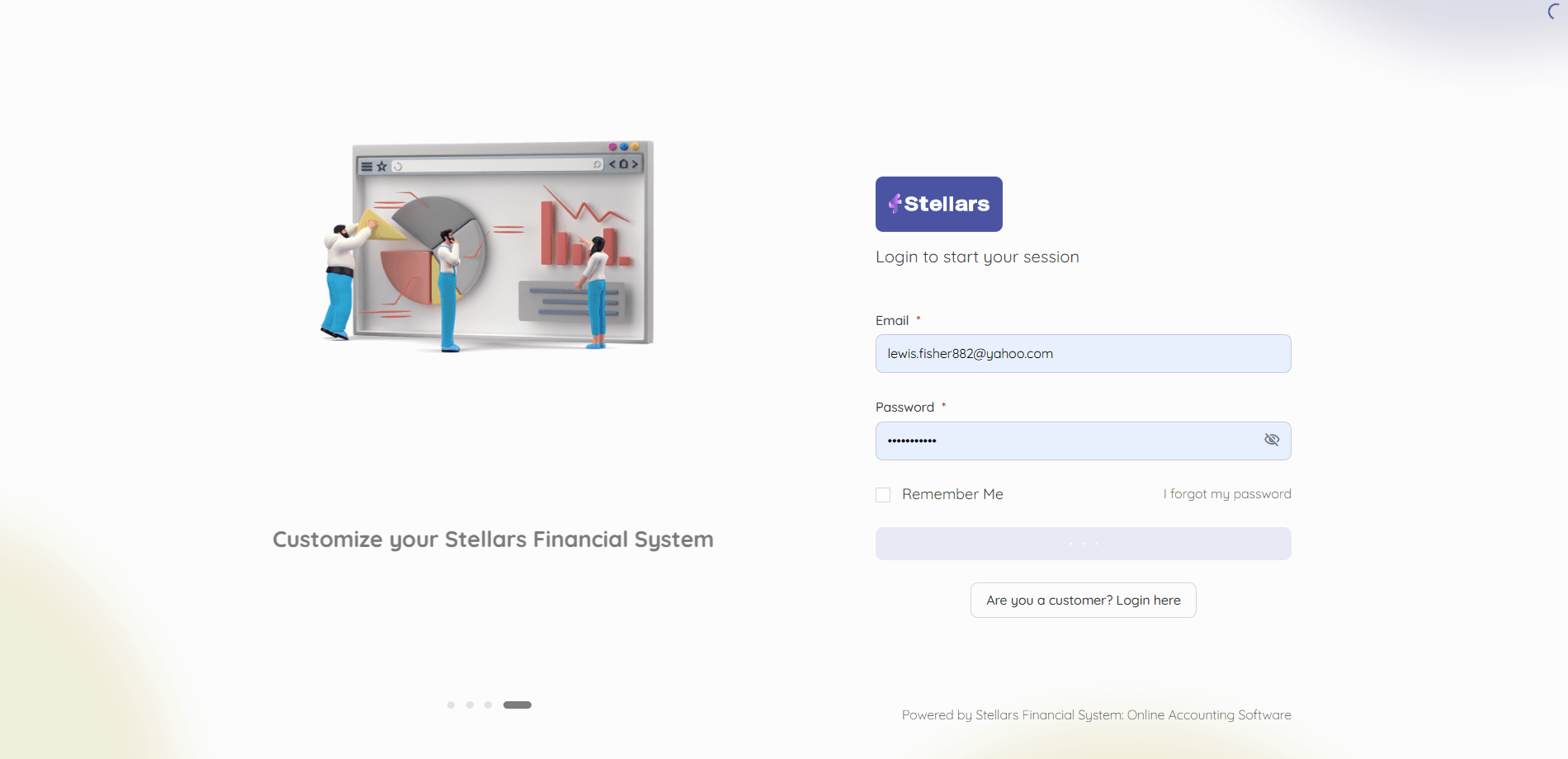 Buchhaltungs- & Finanzplattform Screenshot 1